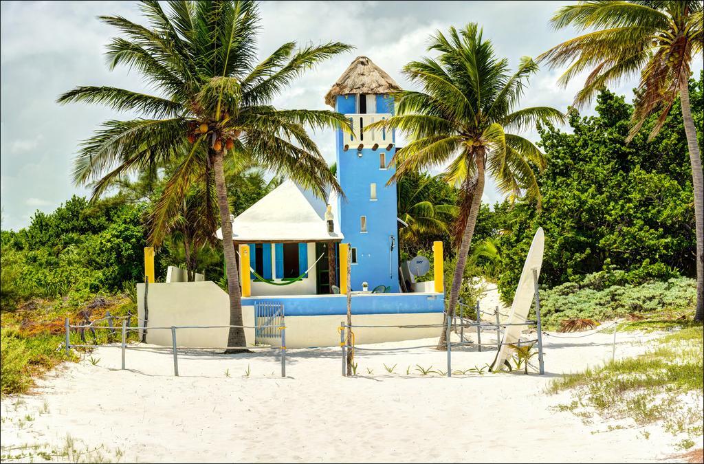 Beach Front House At Puerto Morelos Βίλα Εξωτερικό φωτογραφία